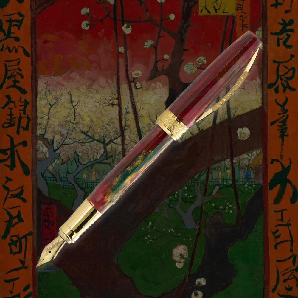Visconti Fountain Pen - Van Gogh - Flowering Plum Orchard - Image 2