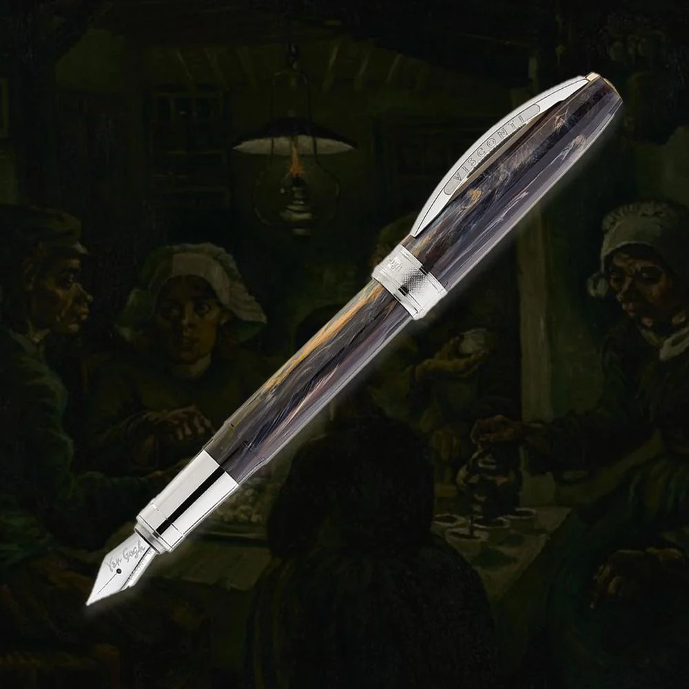 Visconti Fountain Pen - Van Gogh - Potato Eaters - Image 3