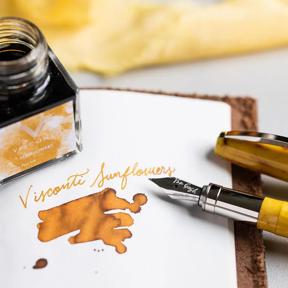 Visconti Fountain Pen - Van Gogh - Sunflowers - Image 3