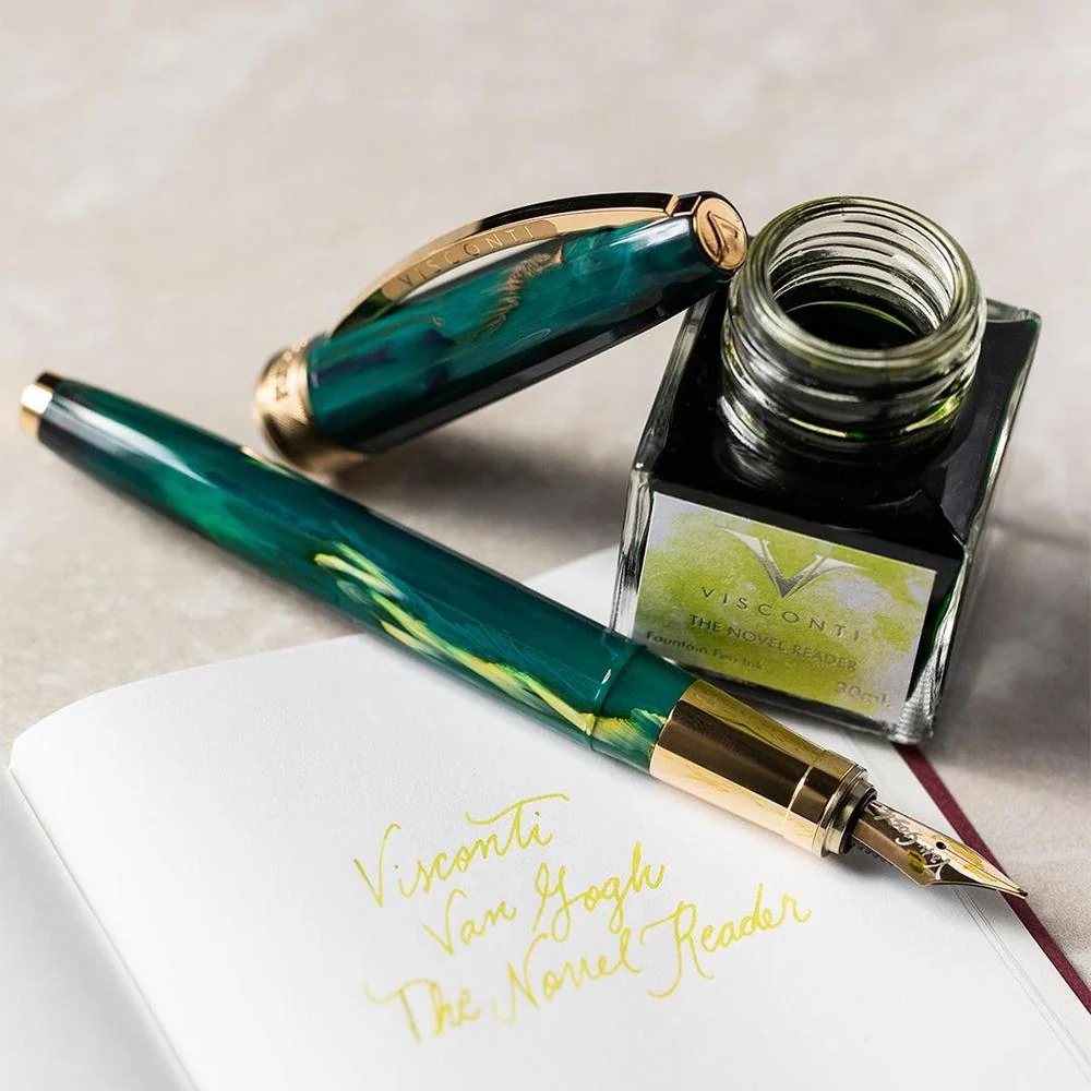 Visconti Fountain Pen - Van Gogh - The Novel Reader - Image 6