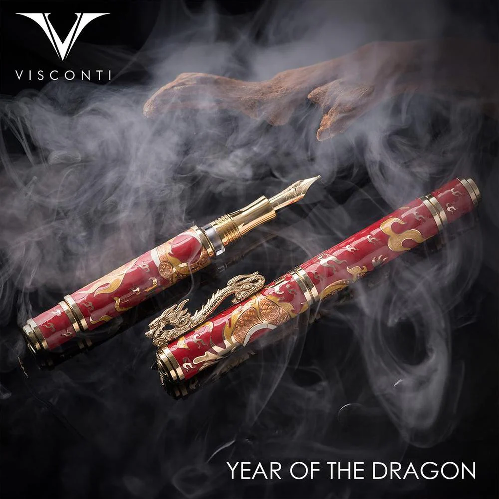 Visconti Fountain Pen - Year of the Dragon - Limited Edition (2024) - Image 15
