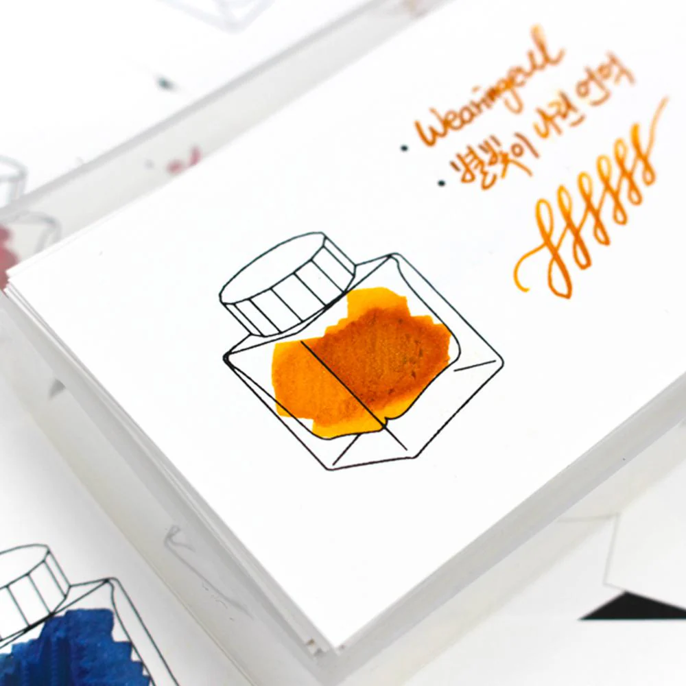 Wearingeul Ink Color Chart Card (100 Sheets) - Image 3