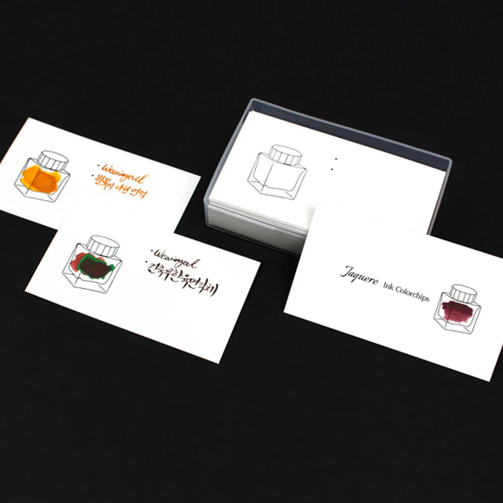 Wearingeul Ink Color Chart Card (100 Sheets) - Image 4