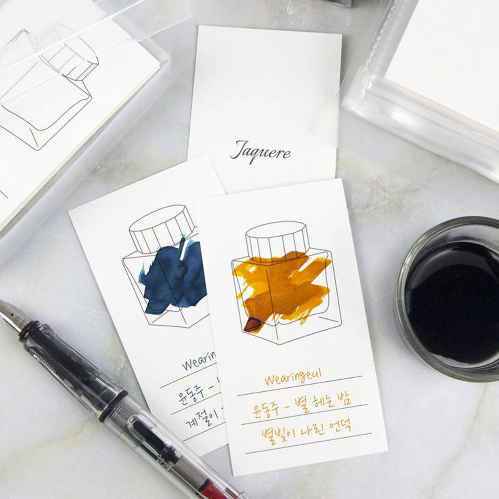 Wearingeul Ink Color Chart Card (100 Sheets) - Image 5