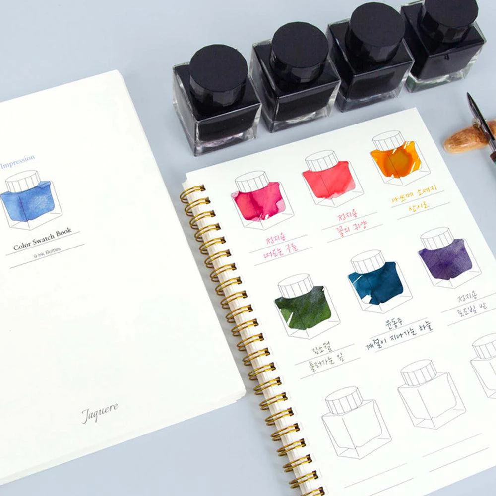 Wearingeul Ink Color Swatch Book (A5) - Image 3