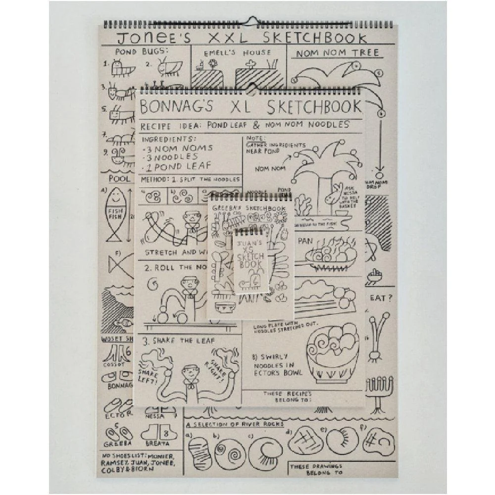 Woset Sketchbook - All Sized Ideas - Image 4